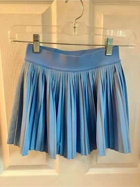 Lululemon Women's Varsity High-Rise Pleated Tennis Skirt in Pool Party Blue